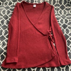 Old Navy - Cross in front Red Top